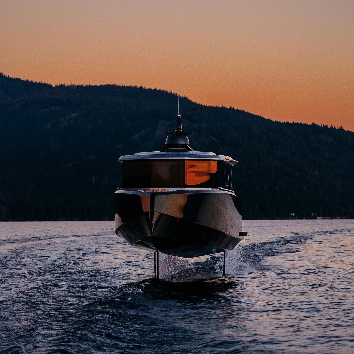 N30 foiling 2 feet above the water