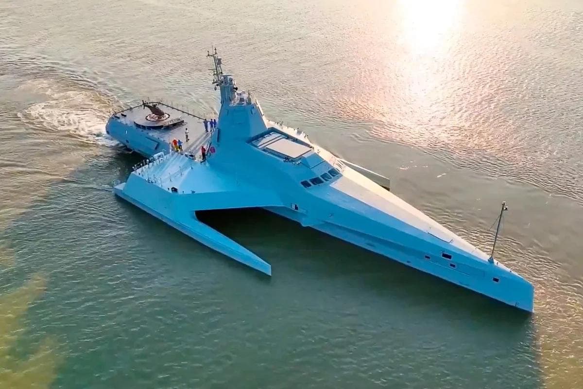 Killer Whale China’s crewless naval vessel