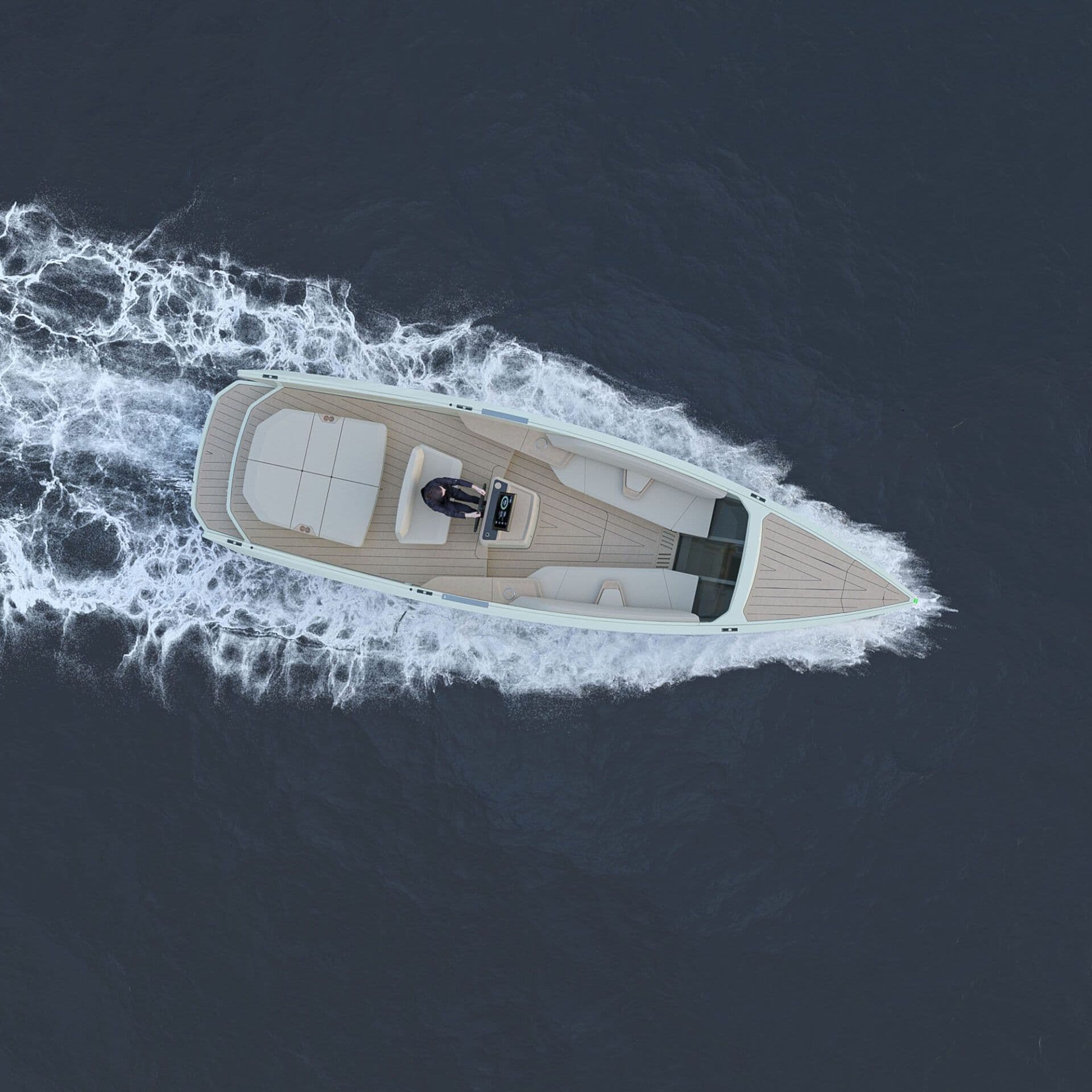 Lumen e10 electric yacht