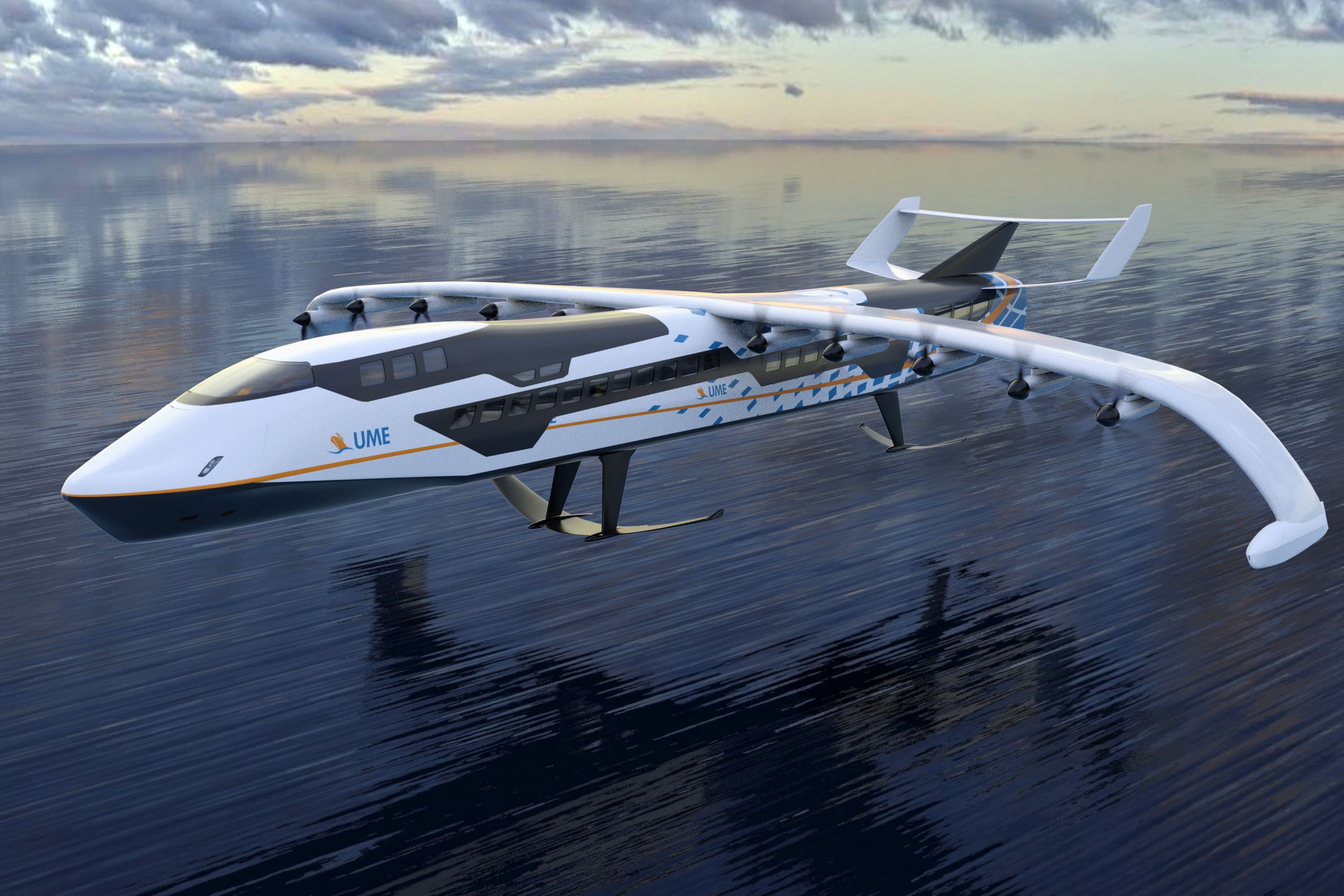 the REGENT Seaglider, an all-electric, high-speed coastal craft